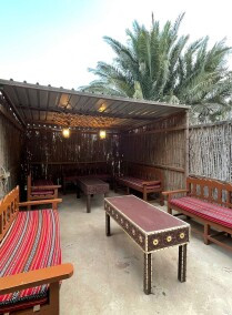 Private Arish Outdoor Seating at the North Sedra Farm