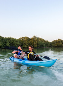 Kayaking in Purple Island