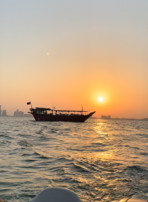 Kayaking by the Uninhabited and Natural Al Aaliya Island