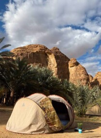 Overnight Camping and Adventures at Al Ula