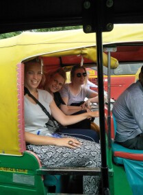 Tuk-Tuk and New Delhi