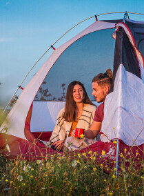 Camping and Hiking around Spectacular Umm Qais