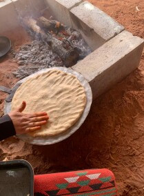 Bedouin Bread Making
