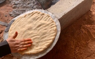 Bedouin Bread Making