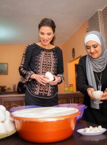 Mansaf Making and Overnight