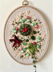 Two-day Brazilian Embroidery Workshop - Cactus Garden