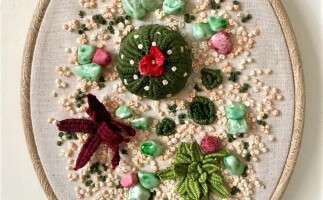 Two-day Brazilian Embroidery Workshop - Cactus Garden