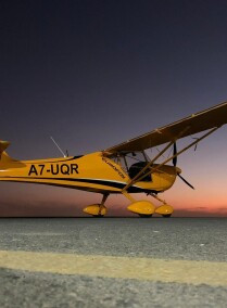 Flying on the EuroFox Fixed Wing