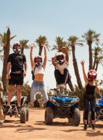 Quad Biking Tour and Camel Riding in Palmeraie
