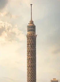 Sunset at Cairo Tower