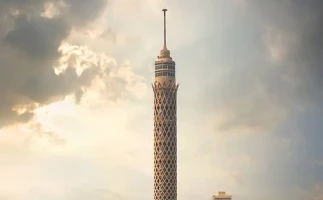 Sunset at Cairo Tower