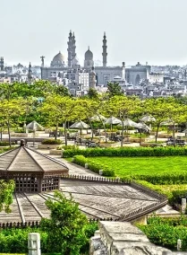 Tour To El Moez St. And Al Azhar Park With Dinner