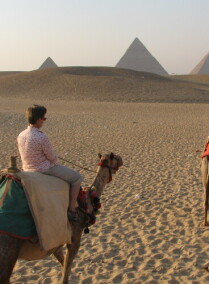Camel Ride or Horse Around the Pyramids