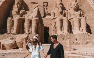 Abu Simbel Temples from Aswan by Flight