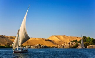 Felucca Ride on The Nile in Aswan