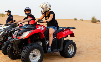 Quad Biking with Camel Ride & Bedouin Dinner Group Tour