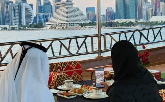 Have Lunch on a Dhow Boat Cruise in Doha