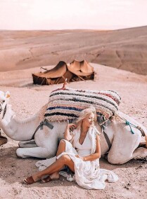 Day Trip From Marrakech to Agafay Desert, Atlas Mountains (Camel Ride Included)