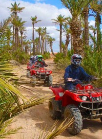 Quad Bike Adventure in Marrakech Palmeraie Oases
