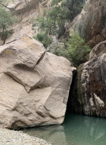 Hike Through Wadi Lajab