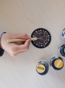 Colorful Dot Art Experience