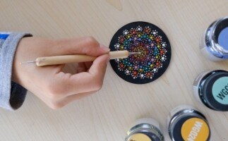 Colorful Dot Art Experience